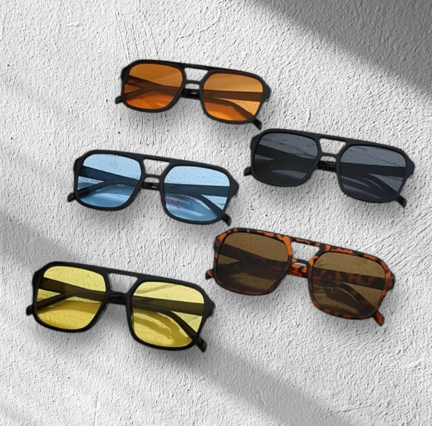 Lentes cuadrados